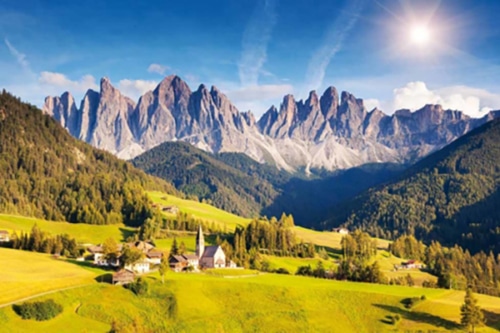Dolomitental Villnöss - Geisler Spitzen