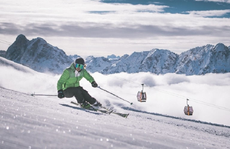 Skifahren Plose