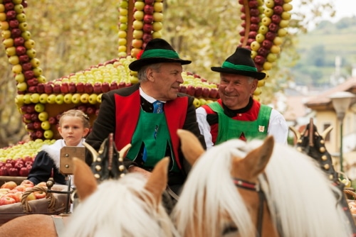 Read more about the article Großes Traubenfest in Meran mit Festumzug