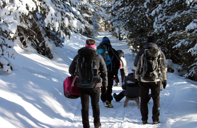 Winterwanderung Rodeneckeralm