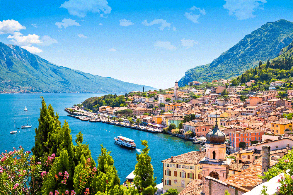 Gardasee Limone Schiff