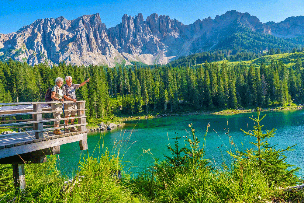 Bozen Karersee Dolomiten