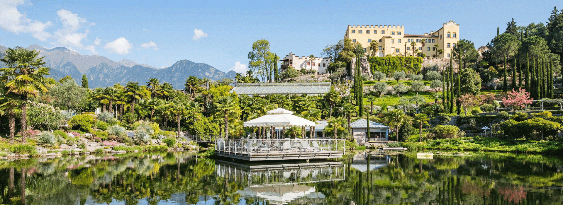 Meran Schloss Trauttmansdorff Suedtirol