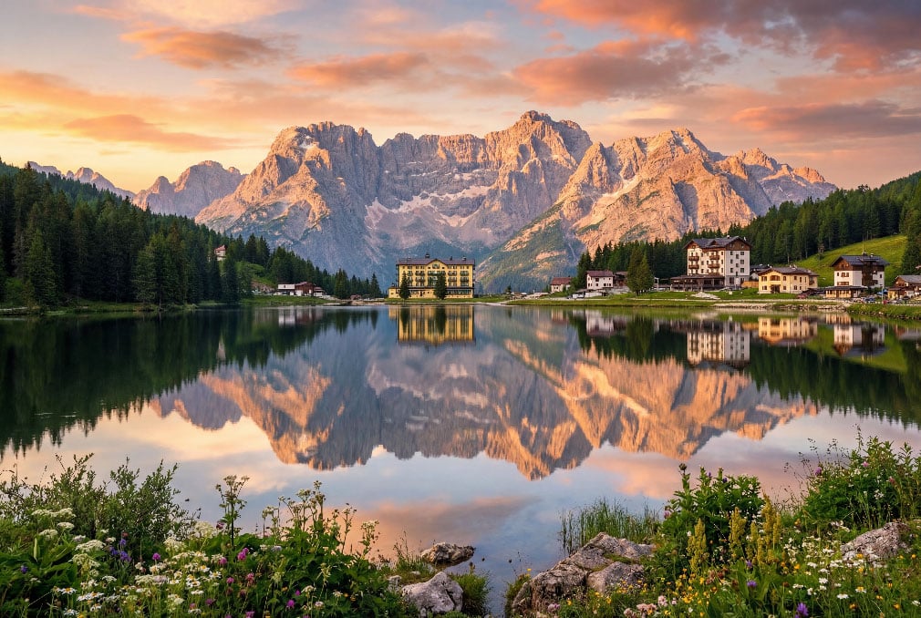 Misurina See Dolomiten
