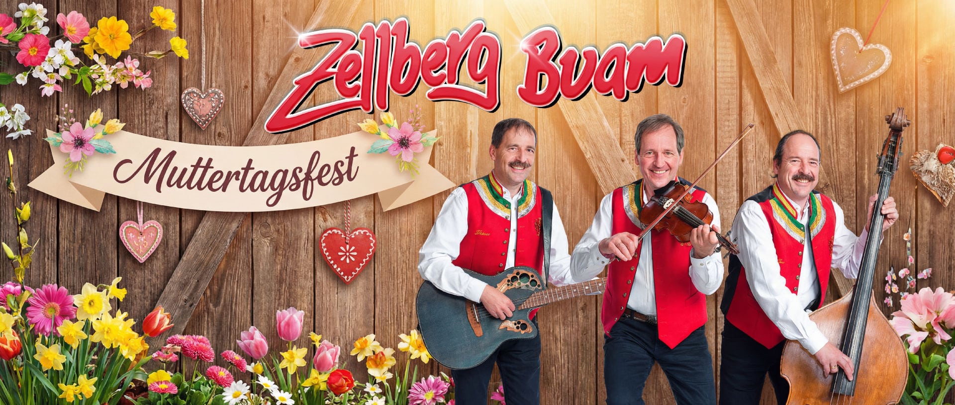 Muttertagsfest Zellberg Buam