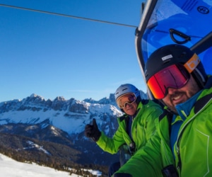 Ski Gruppenreisen Suedtirol Plose Aussicht