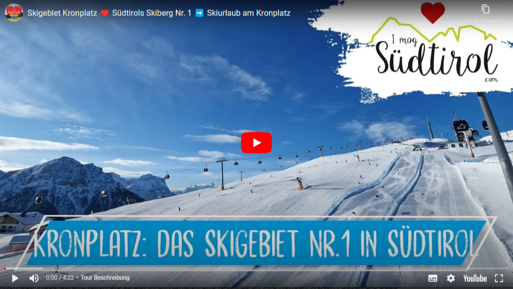 Video Skifahren Kronplatz I Mog Suedtirol