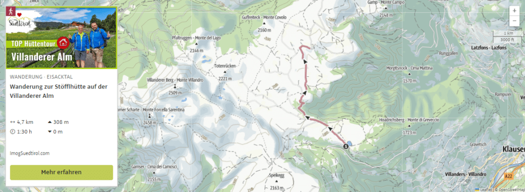 Wanderreise Suedtirol Villanderer Alm 206